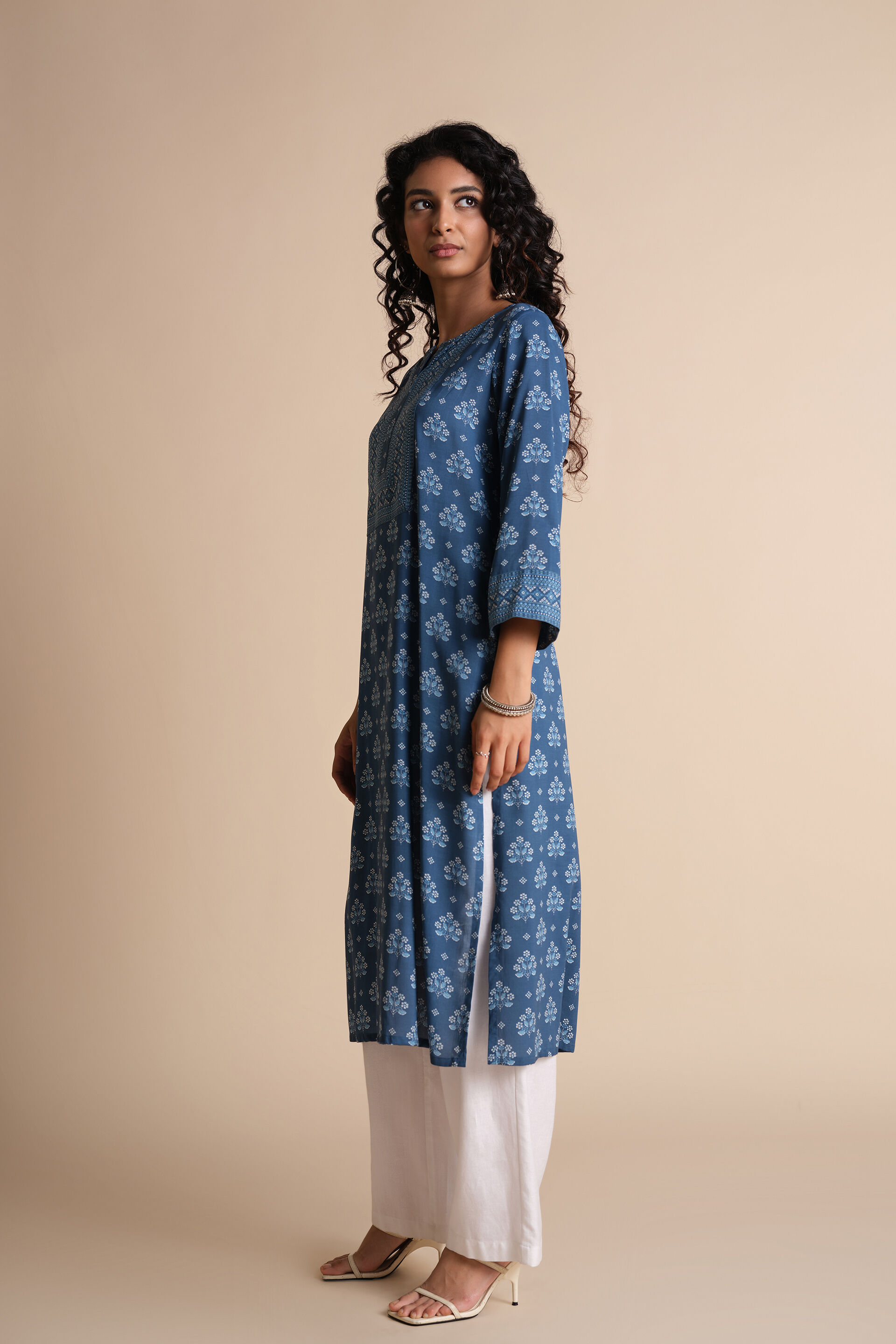 Baarish Kurta, Blue, image 2